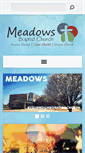 Mobile Screenshot of meadowsbaptist.org